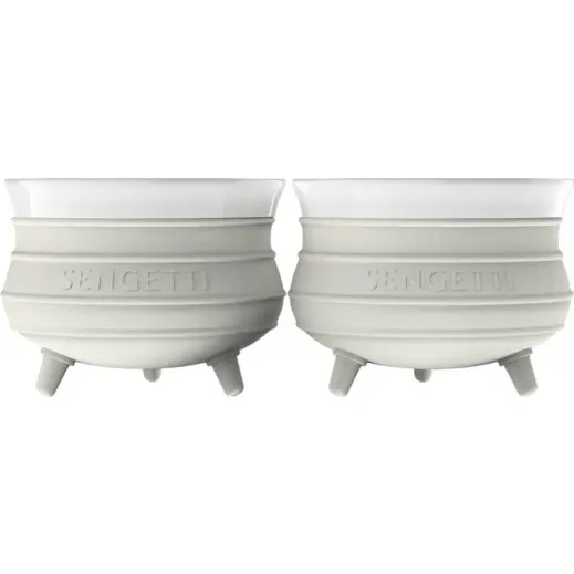 Andy Cartwright Sengetti Mini Potjie Pot - Set Of 2 Stone